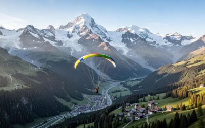 Découvrez les sensations uniques du parapente à Chamonix avec des pilotes expérimentés